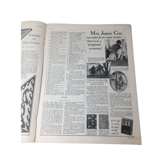 Needlecraft the Magazine of Home Arts Vintage Magazine June 1931 - Picture 7 of 12